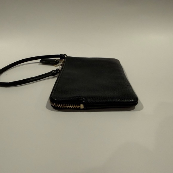Coach Black Leather Wristlet - Picture 5 of 11